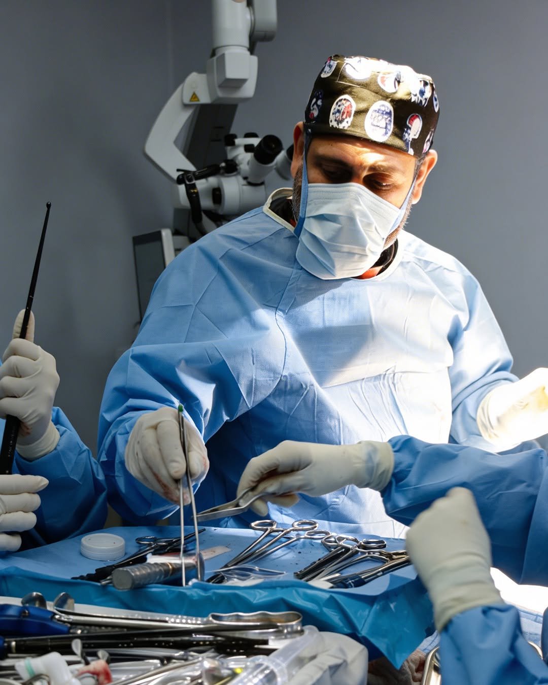 Dr Zamarron operando en hospital star medica cd juarez